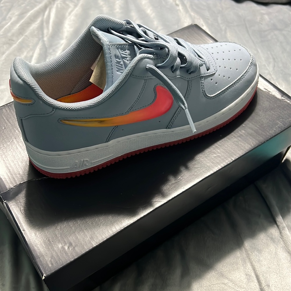 Nike air forces 1 obsidian mist/hot punch